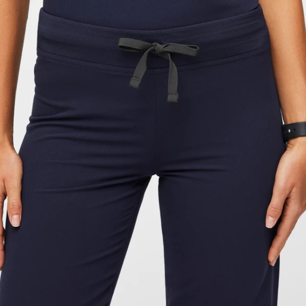 XS Navy Blue Figs Livingston Scrub Pants